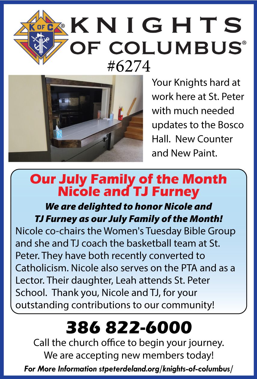 KofC Corner 2024-07-28